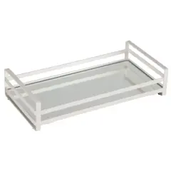 Home Details Slim Flat Wired Rails Vanity Tray