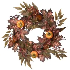 24" Autumn Ivy Wreath