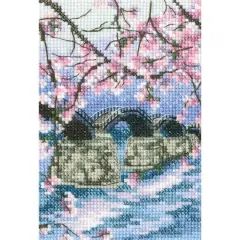 RTO Cross-stitch Kit "Kintai bridge arching over the Nishiki river"