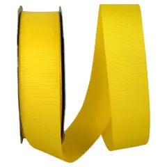 The Ribbon Roll 1.5" x 50yd. Grosgrain Solid Ribbon Yellow