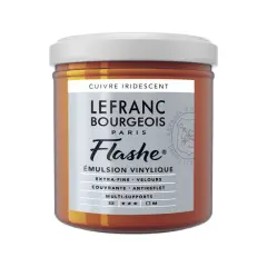 Lefranc & Bourgeois Flashe&reg; Matte Artist's Color, 125mL Iridescent Copper