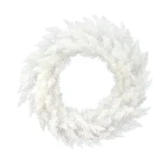 30" Sparkle White Spruce Wreath