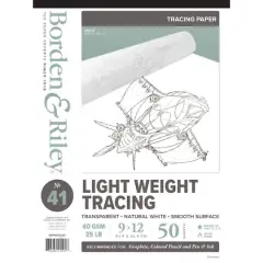 Borden & Riley&reg; No. 41 Light-Weight Tracing Pad