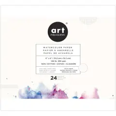 Prima&reg; Marketing Art Philosophy Watercolor Paper Pad, 6" x 6"