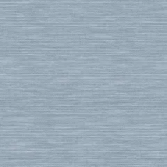 RoomMates Mr. Kate Stella Grasscloth Peel & Stick Wallpaper Dusty Blue