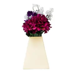 JAM Paper Pop-Up Vase Boxes, 3ct. Vanilla