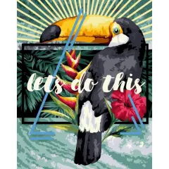 Crafting Spark Just Do It Painting by Numbers Kit