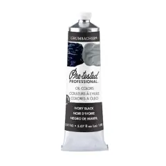 Grumbacher&reg; Pre-Tested Professional Oil Color, 150mL Ivory Black