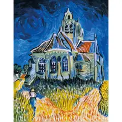 The Church at Auvers Relief Painting Kit by Artist's Loft&reg;