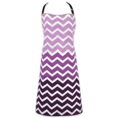 DII&reg; Chevron Apron Eggplant