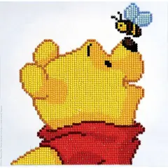 Camelot&reg; Dots Pooh Bee Diamond Painting Kit