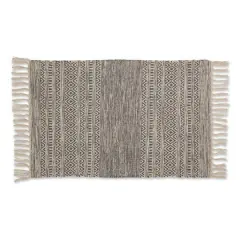 DII&reg; Gray Textured Dobby Hand-Loomed Rug, 2ft. x 3ft.