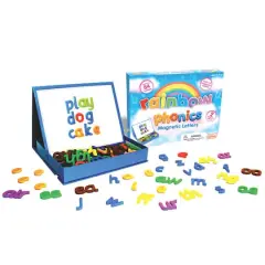 Junior Learning&reg; Rainbow Phonics Magnetic Letters