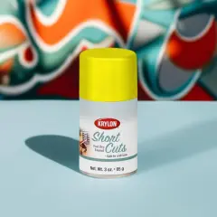 Krylon&reg; Sun Yellow Short Cuts Spray Paint, 3 oz.