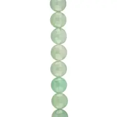Green Faceted Aventurine Coin Beads, 8mm by Bead Landing&trade;