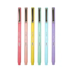 Marvy&reg; Uchida LePen&reg; Extra Fine 6 Color Pastel Pen Set