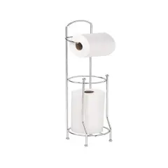 Bath Bliss Chrome Toilet Paper Holder & Dispenser