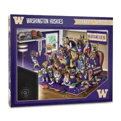 College Football Purebred Fans A Real Nailbiter 500 Piece Puzzle Washington Huskies