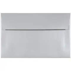 JAM Paper A9 Silver Stardream Premium Metallic Envelopes