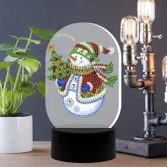 Sparkly Selections Snowman Lamp Diamond Art Kit