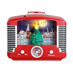 Lighted Christmas Holiday Radio