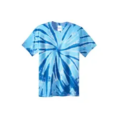 Port & Company&reg; Youth Tie-Dye T-Shirt Royal
