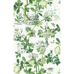 Wallpops Verdance Shantung Garden Scalamandre Self Adhesive Wallpaper