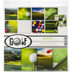 Reminisce Collection Kit 12"X12"-Golf