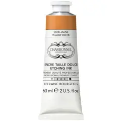 Charbonnel Etching Ink, 60mL Yellow Ochre