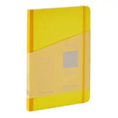 Fabriano&reg; EcoQua Plus A5 Lined Fabric-Bound Notebook Yellow