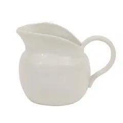 Hello Honey&reg; 14oz. White Stoneware Pitcher