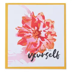 Sizzix&reg; Painted Flower by Olivia Rose Layered Stencil, 6" x 6"
