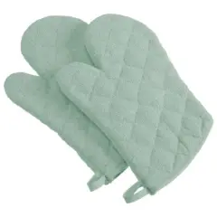 DII&reg; Terry Oven Mitts, 2ct. Mint