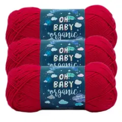 3 Pack Lion Brand&reg; Oh Baby&reg; Yarn Red