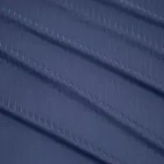 Fabric Merchants Polyester Blend Ribbed Fabric Navy