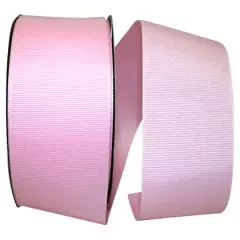 JAM Paper 2.25" Grosgrain Texture Ribbon Light Pink