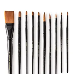 Necessities&trade; Brown Synthetic Watercolor Brushes By Artist's Loft&trade;