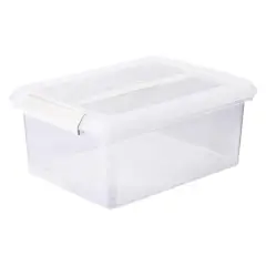 14.5qt. Storage Bin with Lid by Simply Tidy&reg; White