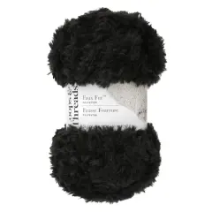 Faux Fur&trade; Yarn by Loops & Threads&reg; Black