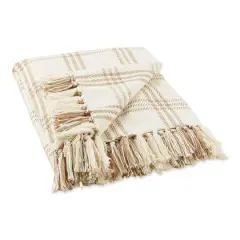 DII&reg; Stone Modern Farmhouse Plaid Throw