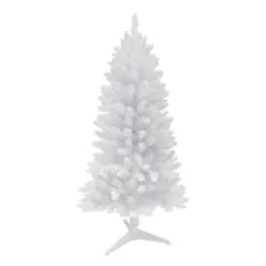 4ft. Unlit White Carson Artificial Pine Tree