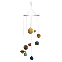 Hello Honey&reg; Wool Felt Planets Mobile