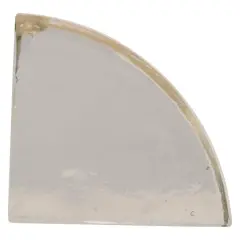 Hello Honey&reg; 5.5" Geometric Glass Block Bookend