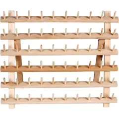 Dritz&reg; Wooden Thread Rack