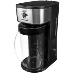 Brentwood 64oz. Black Iced Tea and Coffee Maker