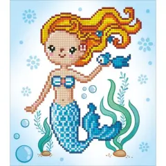 Diamond Dotz&reg; Beginner Sweet Swimmer Diamond Painting Kit