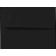 JAM Paper 4.375" x 5.75" Premium Invitation Envelopes, 50ct. Smooth Black