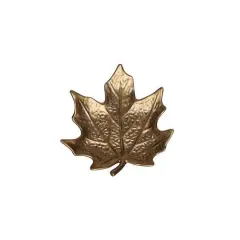 7.5" Gold Maple Leaf Trinket Tray by Ashland&reg;