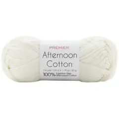 Premier&reg; Afternoon Cotton&trade; Yarn Ecru