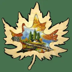 Abris Art Autumn Breath with Frame Counted Cross Stitch Kit